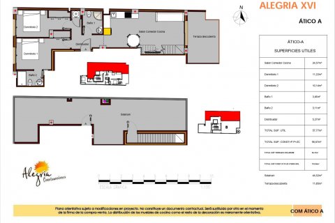 Wohnung zum Verkauf in Torrevieja, Alicante, Spanien 2 Schlafzimmer, 153.04 m2 Nr. 15806 - Foto 11