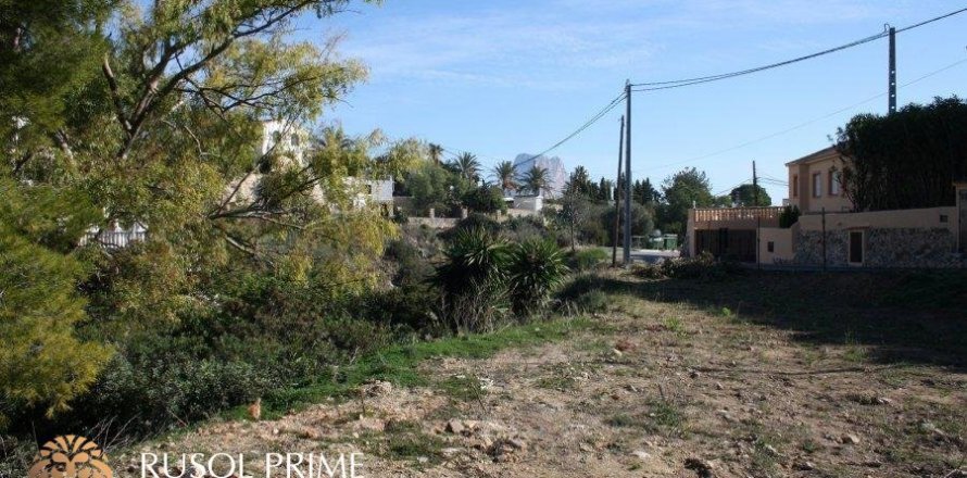 Land in Calpe, Alicante, Spanien 1840 m2 Nr. 39367