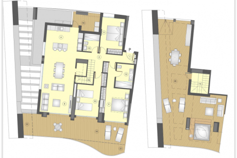 Penthäuser zum Verkauf Benidorm, Alicante, Spanien 3 Schlafzimmer, 279 m2 Nr. 44104 - Foto 8