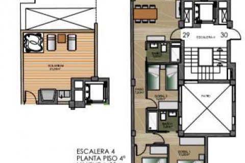 Wohnung zum Verkauf in Torrevieja, Alicante, Spanien 3 Schlafzimmer, 122 m2 Nr. 43230 - Foto 8