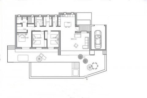 Villa zum Verkauf in Benissa, Alicante, Spanien 3 Schlafzimmer, 176 m2 Nr. 44161 - Foto 4