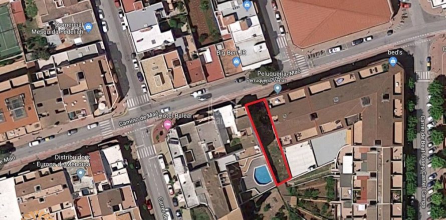 Land in Ciutadella De Menorca, Menorca, Spanien 269 m2 Nr. 47082