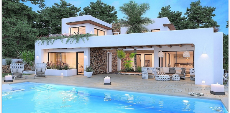 Villa in Moraira, Alicante, Spanien 4 Schlafzimmer, 553 m2 Nr. 44268