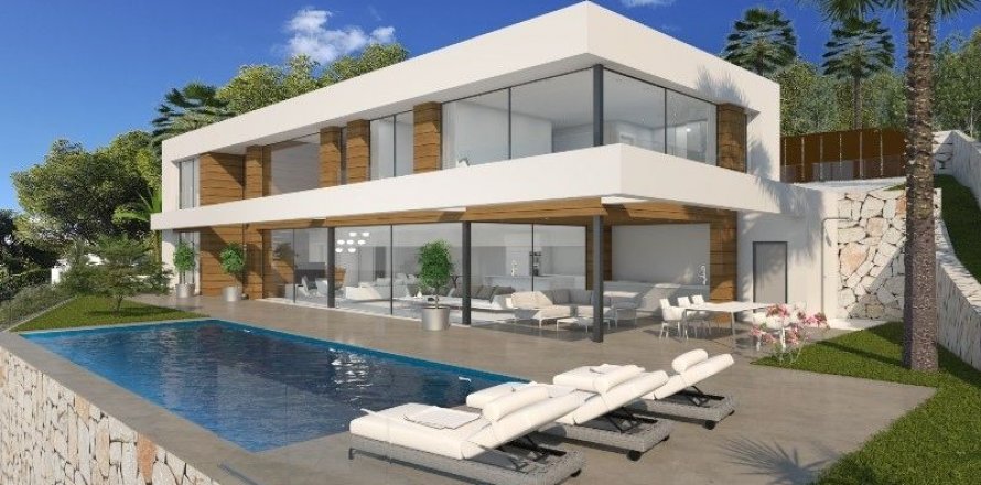 Villa in Moraira, Alicante, Spanien 4 Schlafzimmer, 334 m2 Nr. 44191