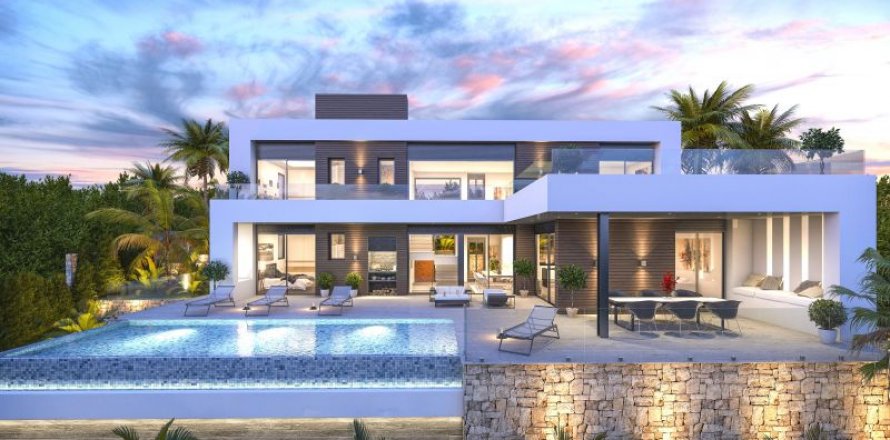 Villa in Moraira, Alicante, Spanien 4 Schlafzimmer, 466 m2 Nr. 44982