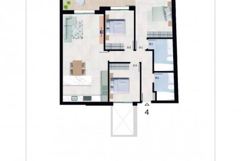Townhouse zum Verkauf Alicante, Spanien 3 Schlafzimmer, 130 m2 Nr. 43261 - Foto 8