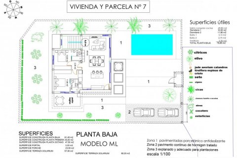 Villa zum Verkauf in El Campello, Alicante, Spanien 3 Schlafzimmer, 319 m2 Nr. 43848 - Foto 10