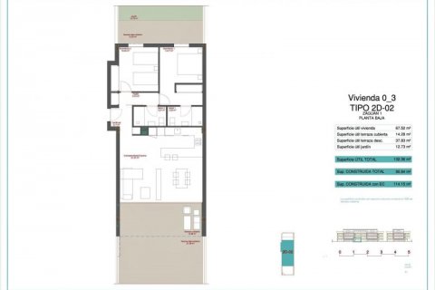 Wohnung zum Verkauf in Javea, Alicante, Spanien 2 Schlafzimmer, 114 m2 Nr. 42532 - Foto 10