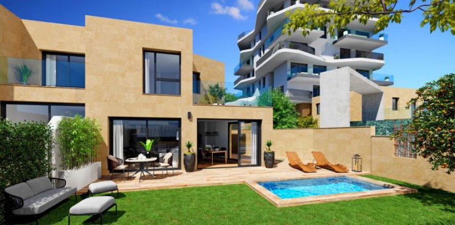 Villa in Villajoyosa, Alicante, Spanien 2 Schlafzimmer, 117 m2 Nr. 42785