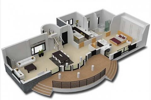Villa zum Verkauf Benissa, Alicante, Spanien 3 Schlafzimmer, 234 m2 Nr. 44168 - Foto 9