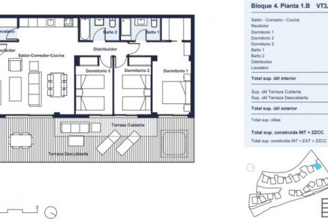 Wohnung zum Verkauf in Altea, Alicante, Spanien 3 Schlafzimmer, 142 m2 Nr. 42896 - Foto 6