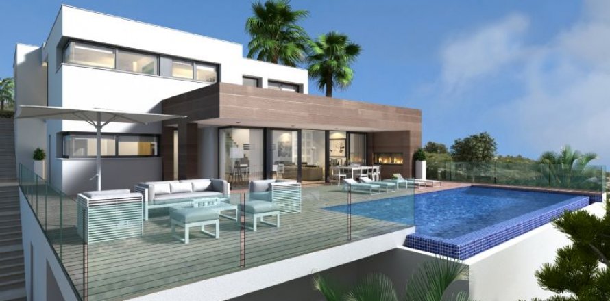 Villa Cumbre Del Sol, Alicante, Spanien 3 Schlafzimmer, 542 m2 Nr. 45721