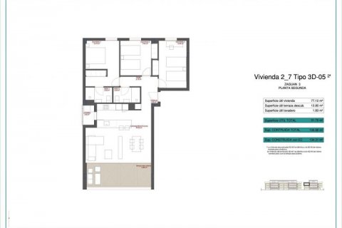 Wohnung zum Verkauf in Javea, Alicante, Spanien 3 Schlafzimmer, 134 m2 Nr. 42512 - Foto 8