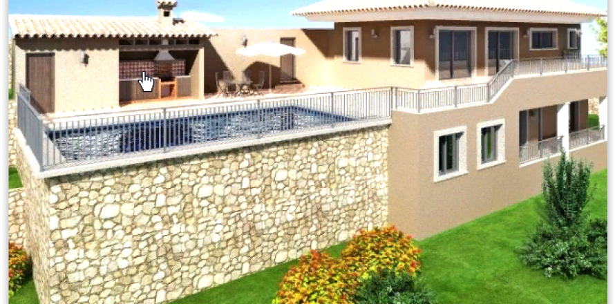 Villa in Benissa, Alicante, Spanien 3 Schlafzimmer, 253 m2 Nr. 42952