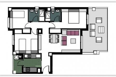 Wohnung zum Verkauf in Pilar de la Horadada, Alicante, Spanien 3 Schlafzimmer, 102 m2 Nr. 45814 - Foto 10