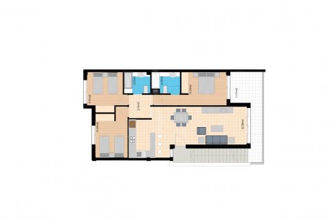 Duplex zum Verkauf in Benijofar, Alicante, Spanien 4 Schlafzimmer, 124 m2 Nr. 47853 - Foto 20