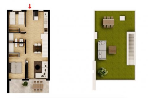 Wohnung zum Verkauf in Alicante, Spanien 2 Schlafzimmer, 83 m2 Nr. 49262 - Foto 11