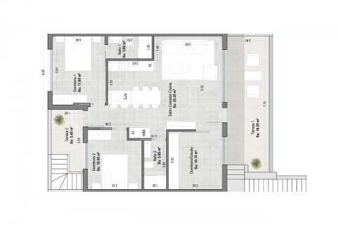 Wohnung zum Verkauf in San Pedro del Pinatar, Murcia, Spanien 3 Schlafzimmer, 81 m2 Nr. 51122 - Foto 10