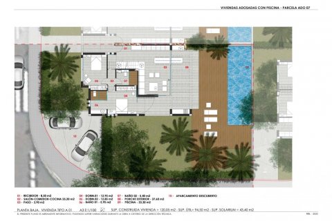 Townhouse zum Verkauf Monforte del Cid, Alicante, Spanien 3 Schlafzimmer, 340 m2 Nr. 50699 - Foto 18