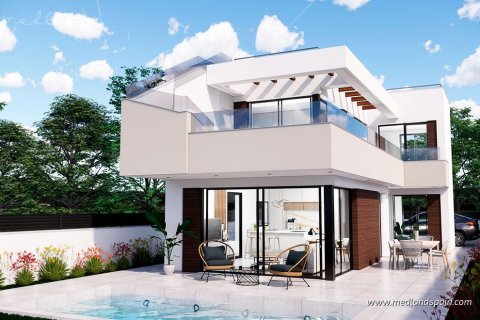 Villa zum Verkauf in Pilar de la Horadada, Alicante, Spanien 3 Schlafzimmer, 126 m2 Nr. 51817 - Foto 1