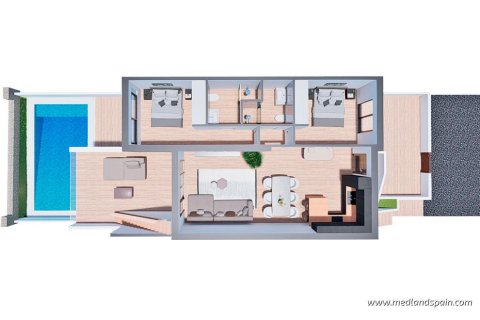 Wohnung zum Verkauf in Finestrat, Alicante, Spanien 2 Schlafzimmer, 74 m2 Nr. 51617 - Foto 14