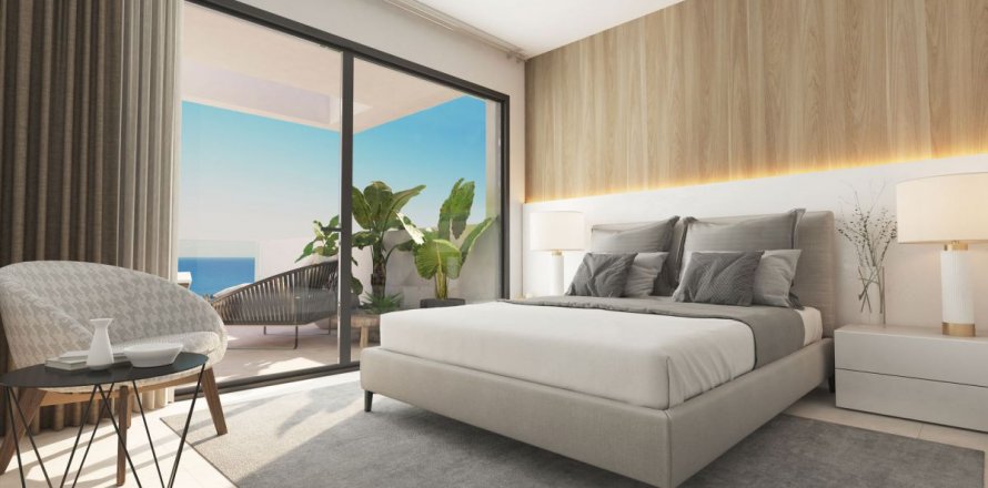 Penthäuser Manilva, Malaga, Spanien 3 Schlafzimmer, 128 m2 Nr. 53407