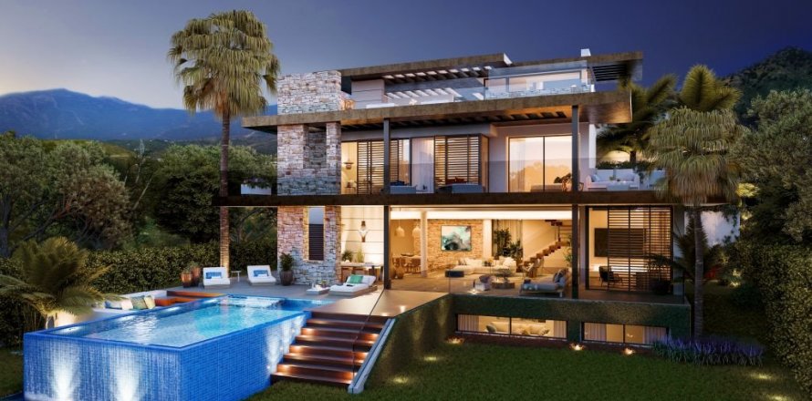 Villa in Benahavis, Malaga, Spanien 4 Schlafzimmer, 230 m2 Nr. 55351