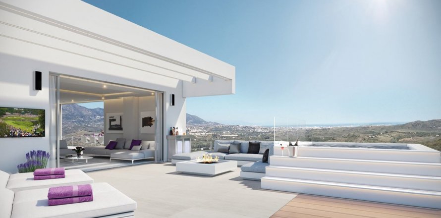 Penthäuser La Cala De Mijas, Malaga, Spanien 3 Schlafzimmer, 144 m2 Nr. 55388
