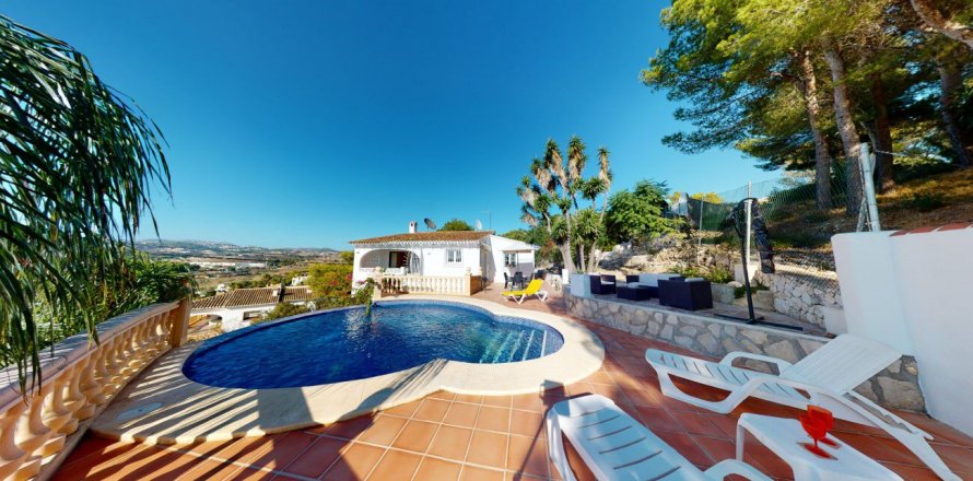 Villa in Moraira, Alicante, Spanien 3 Schlafzimmer, 140 m2 Nr. 58668