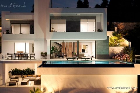 Villa zum Verkauf in Cumbre Del Sol, Alicante, Spanien 3 Schlafzimmer, 450 m2 Nr. 57634 - Foto 8