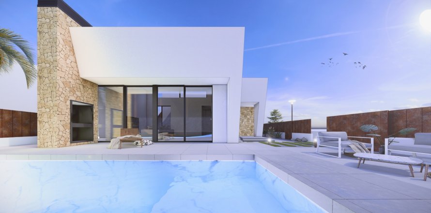 Villa in San Pedro del Pinatar, Murcia, Spanien 3 Schlafzimmer, 98 m2 Nr. 59831