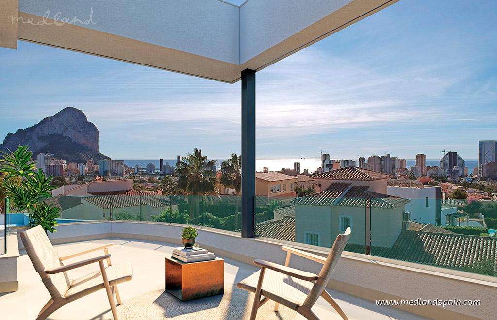 Villa zum Verkauf in Calpe, Alicante, Spanien von Medland Spain 4