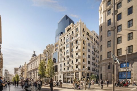 Condominios de lujo en el centro de Madrid: Teatro Gran Vía 30, € 780.000 a € 2 millones