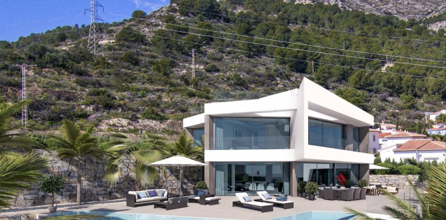 Villa en Calpe, Alicante, España 4 dormitorios, 421 m2 No. 24926