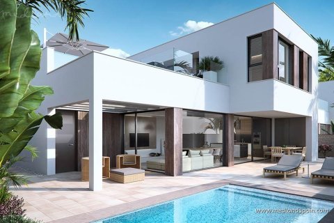 Villa en venta en Pilar de la Horadada, Alicante, España 4 dormitorios, 223 m2 No. 27890 - foto 1