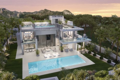 Villa en venta en Marbella Golden Mile, Málaga, España 7 dormitorios, 1100 m2 No. 20999 - foto 8