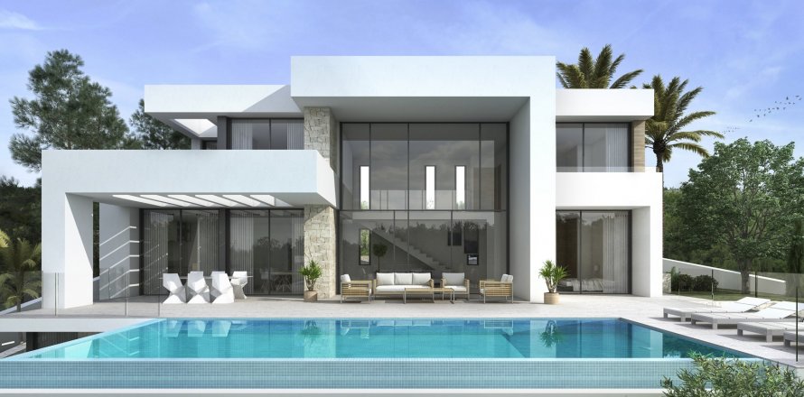Villa en Moraira, Alicante, España 4 dormitorios, 540 m2 No. 33861