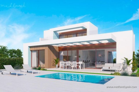 Villa en venta en Vistabella, Alicante, España 3 dormitorios, 216 m2 No. 36565 - foto 1