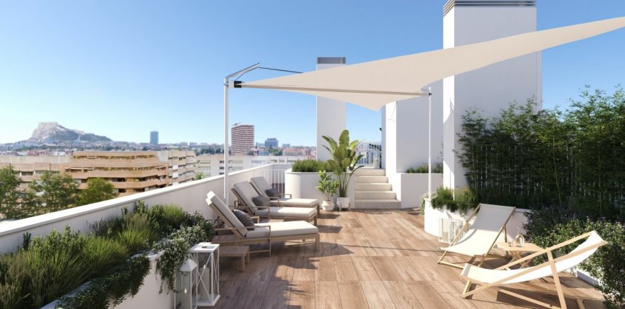 Apartamento en Alicante, España 3 dormitorios, 103 m2 No. 36728