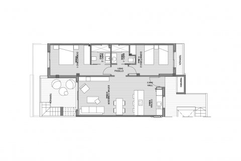 Apartamento en venta en Guardamar del Segura, Alicante, España 2 dormitorios, 73 m2 No. 37888 - foto 5
