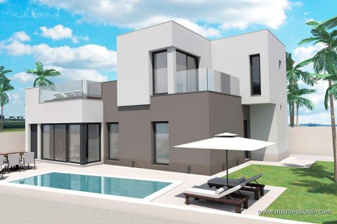 Villa en venta en Aguas Nuevas, Albacete, España 3 dormitorios, 141 m2 No. 40090 - foto 1
