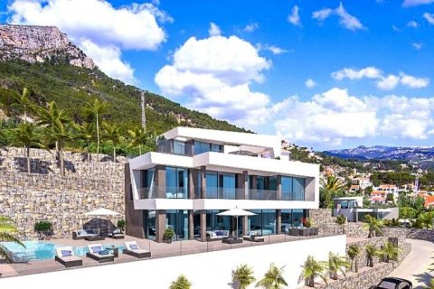 Villa en venta en Calpe, Alicante, España 4 dormitorios, 410 m2 No. 41992 - foto 2