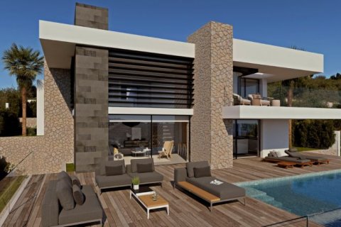 Villa en venta en Cumbre Del Sol, Alicante, España 3 dormitorios, 579 m2 No. 45717 - foto 4