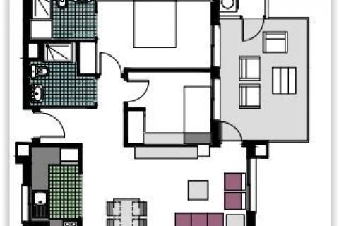 Apartamento en venta en Pilar de la Horadada, Alicante, España 2 dormitorios, 81 m2 No. 45817 - foto 10