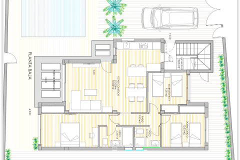 Villa en venta en Torrevieja, Alicante, España 3 dormitorios, 274 m2 No. 43350 - foto 9