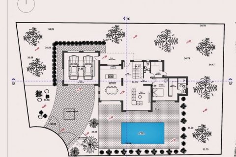 Villa en venta en Calpe, Alicante, España 4 dormitorios, 252 m2 No. 43548 - foto 10