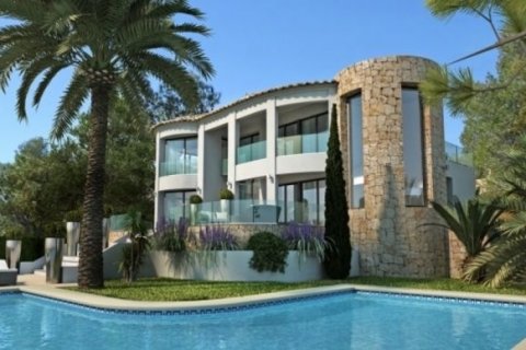 Villa en venta en Calpe, Alicante, España 4 dormitorios, 309 m2 No. 45670 - foto 2