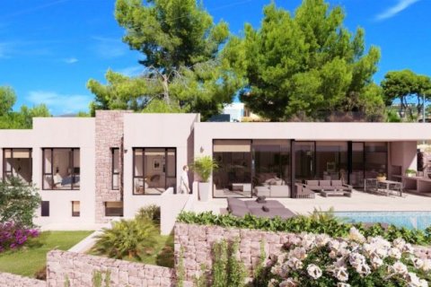 Villa en venta en Calpe, Alicante, España 4 dormitorios, 327 m2 No. 42112 - foto 1