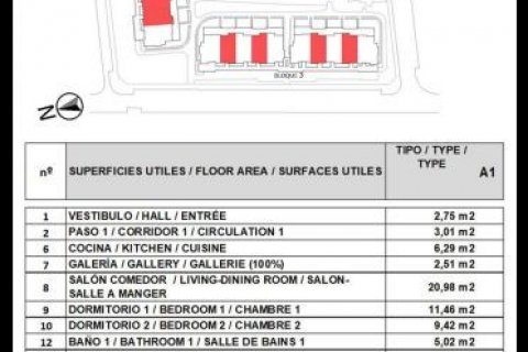 Apartamento en venta en Villamartin, Alicante, España 2 dormitorios, 93 m2 No. 44691 - foto 10