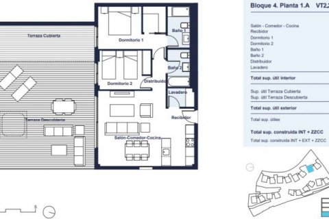 Apartamento en venta en Altea, Alicante, España 2 dormitorios, 149 m2 No. 42879 - foto 6